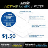 Lee's Badminton Active Mask