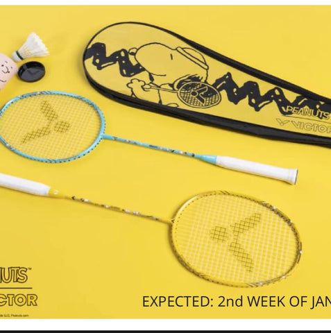 Victor snoopy racquets set